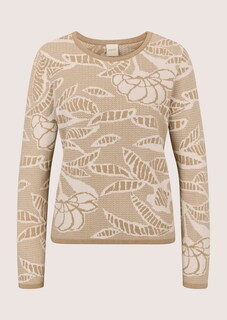 Strickpullover mit Bicolor-Jacquard thumbnail 7