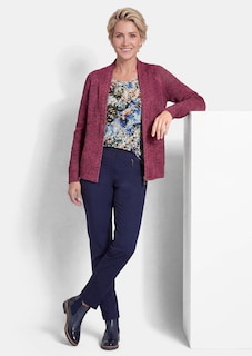Zeitlose Strickjacke in Grobstrick thumbnail 4