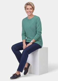 Pflegeleichter Pullover in hochwertiger Rippenstruktur thumbnail 4