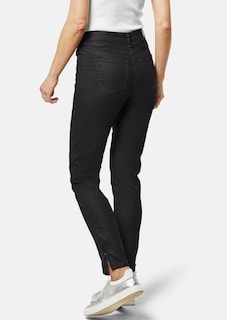 Beschichtete Skinny-Jeans thumbnail 4
