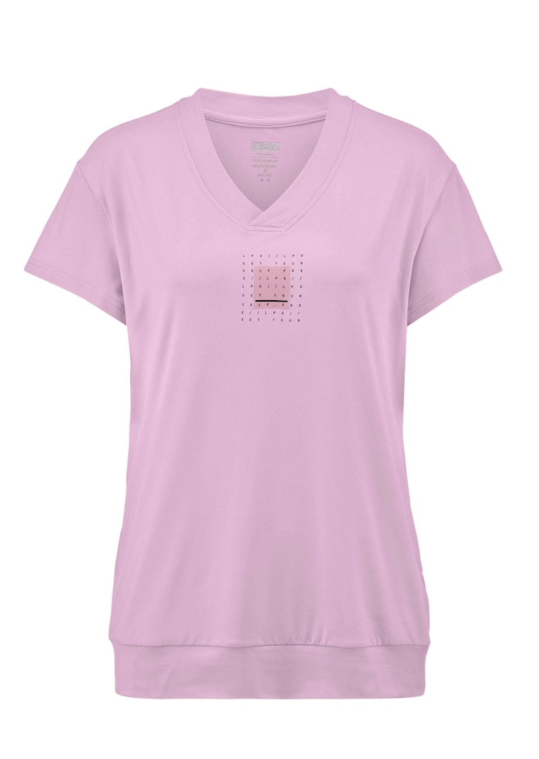 T-shirt fonctionnel avec encolure en V