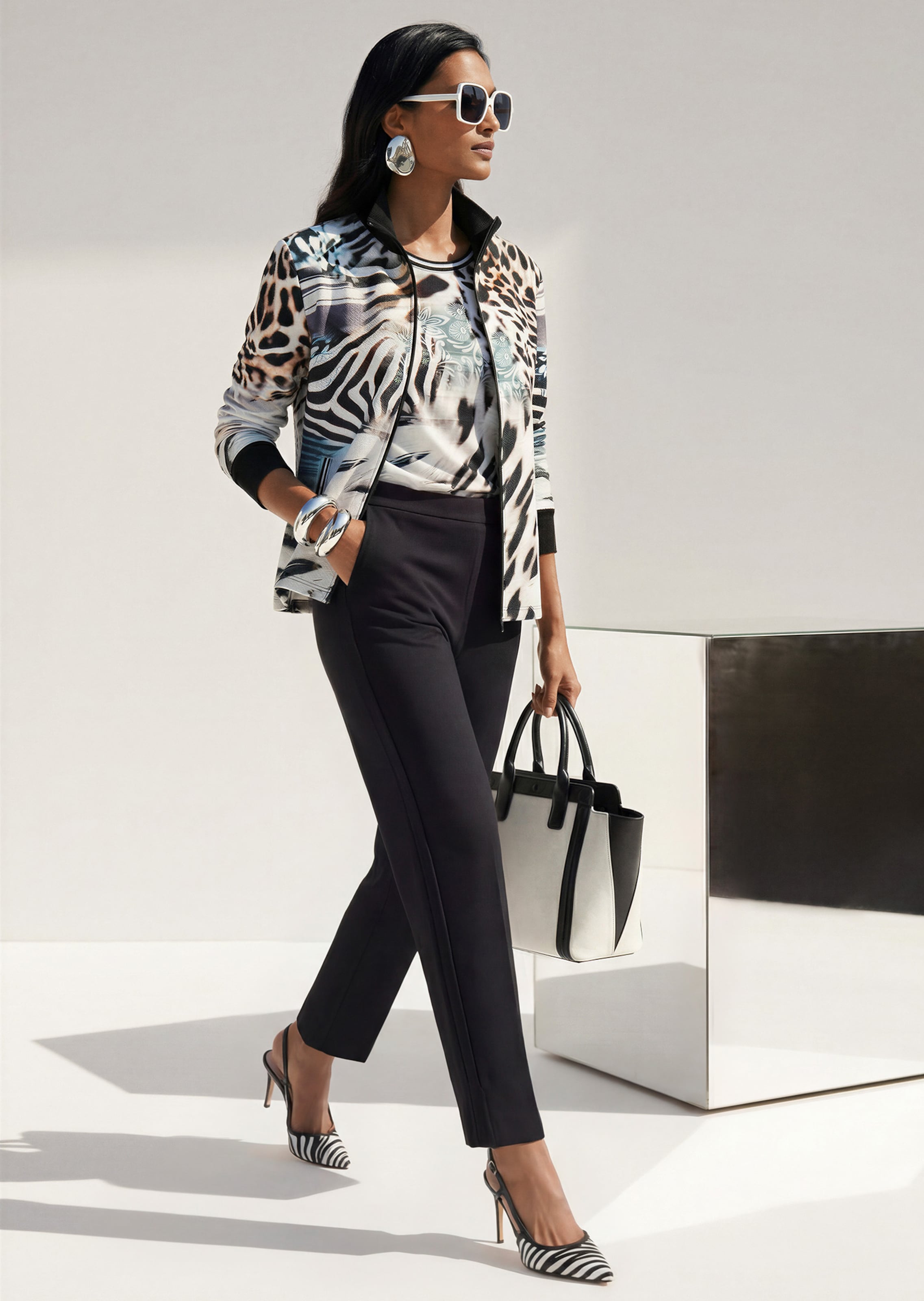 Tricot barrel-broek