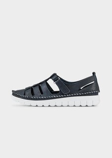 Leder-Sandalen mit geschlossener Ferse thumbnail 4