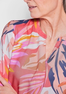 Druckbluse mit Gummibündchen thumbnail 5