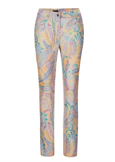 Gemusterte Hose LOUISA thumbnail 6