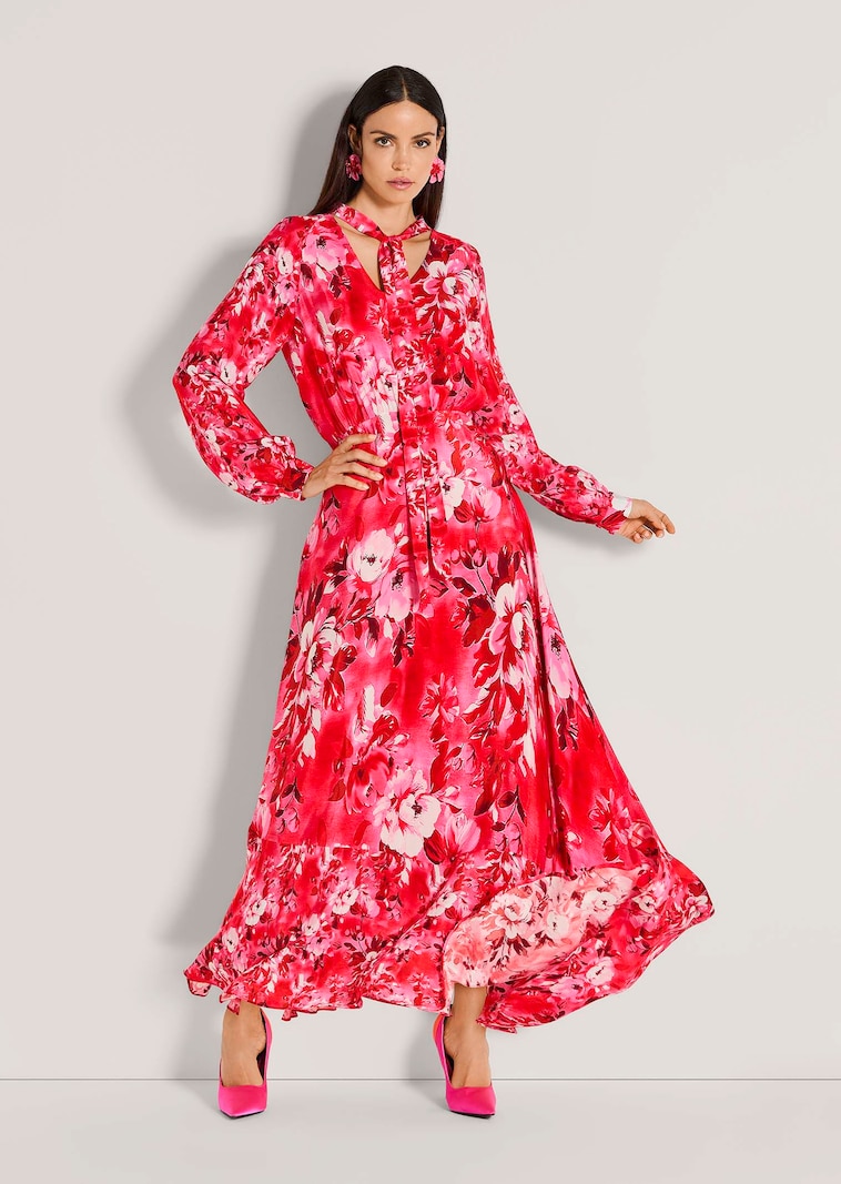 Maxikleid mit Blumenprint