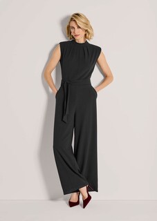 Ärmelloser Jumpsuit mit Bindeband thumbnail 1