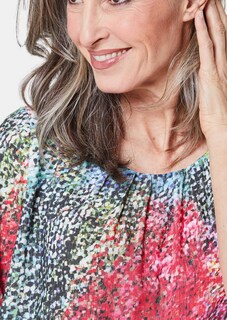 Farbbrillante Druckbluse mit liebevollen Details thumbnail 5