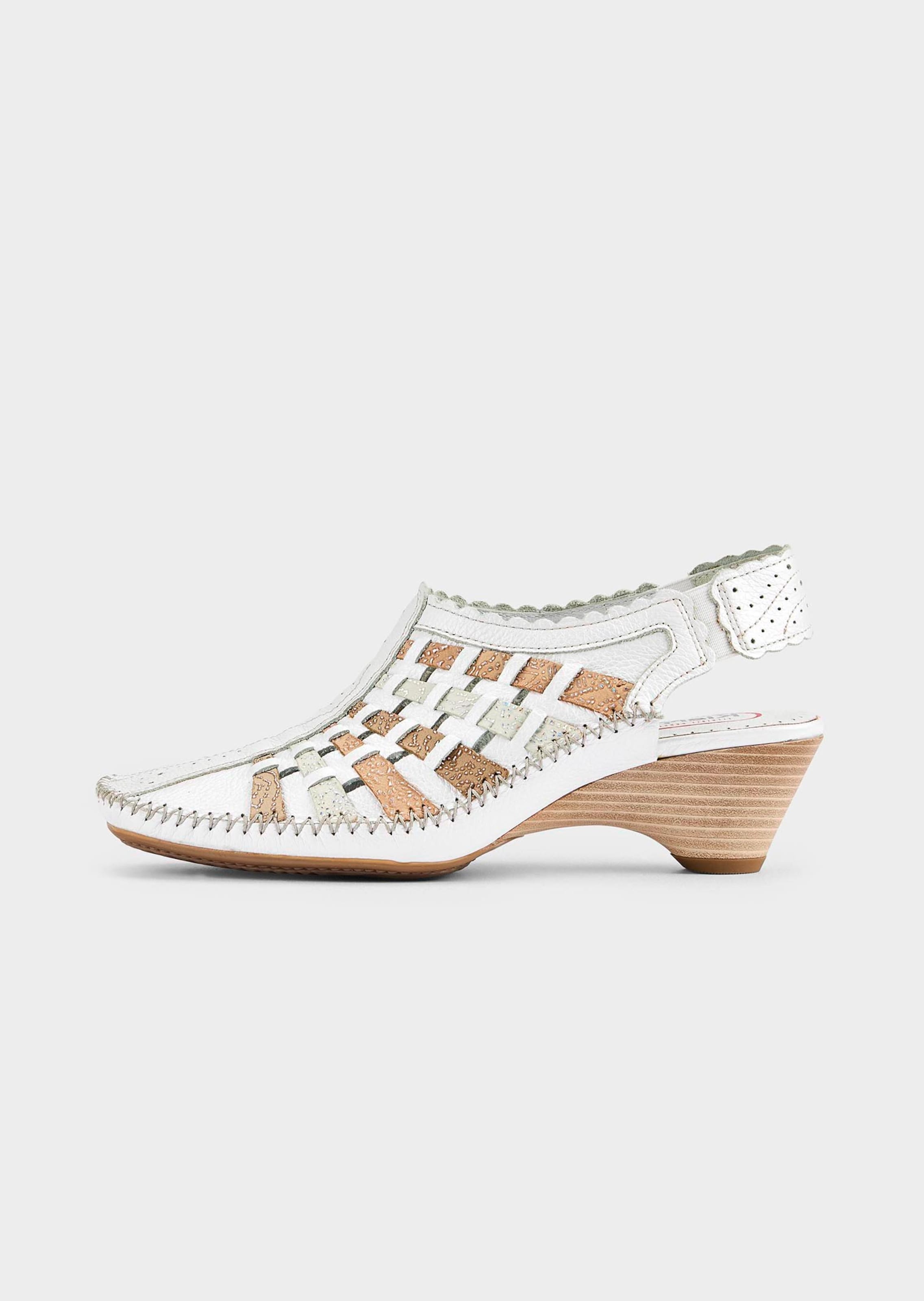 Klassischer Slingpumps aus Leder