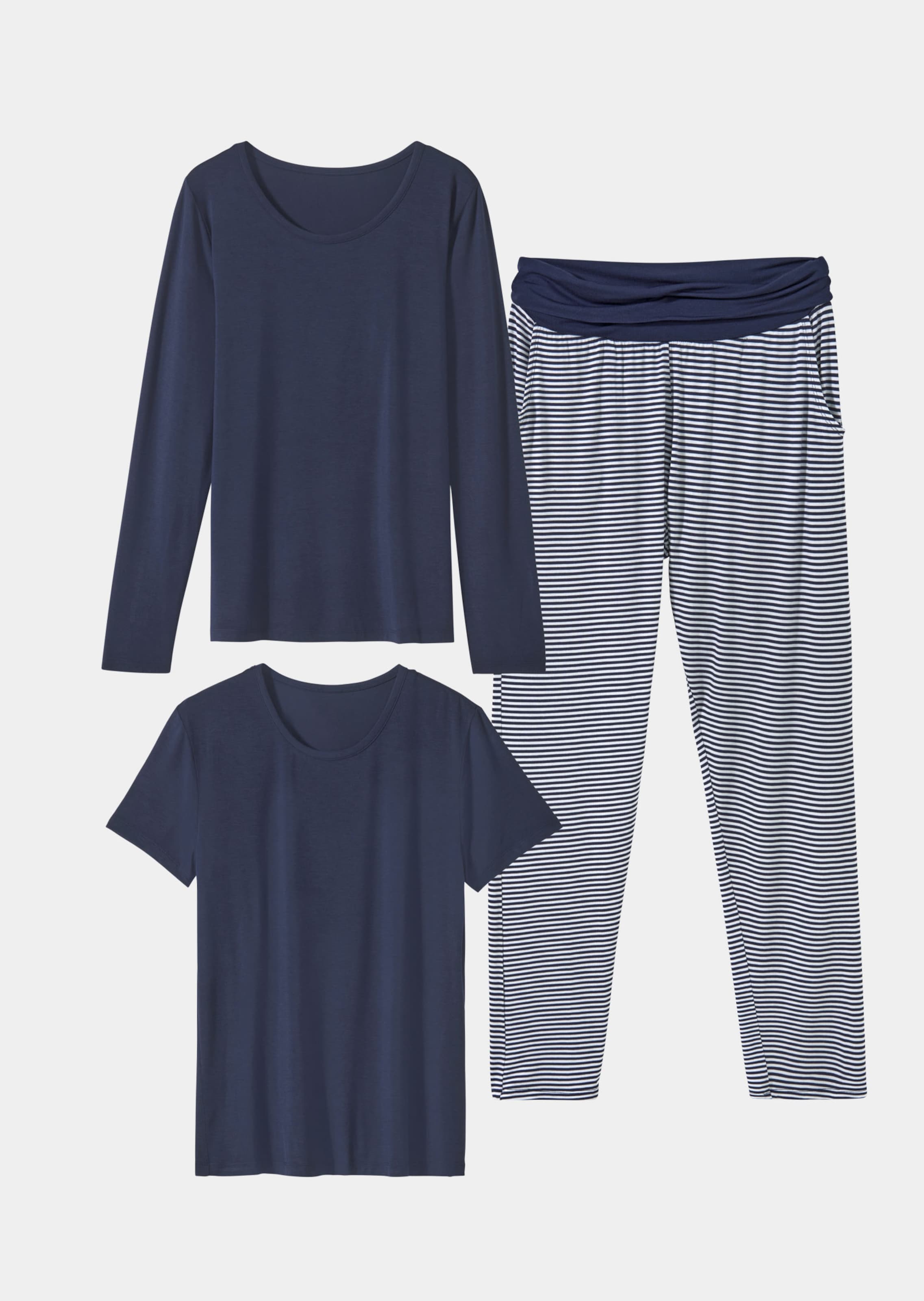 Driedelige set jersey loungewear