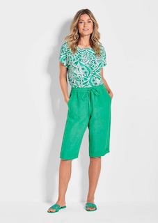 Bermudahose CARLA aus reinem Leinen thumbnail 2