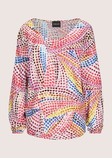 Blouse multicolore à pois thumbnail 7