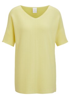 Feingerippter V-Pullover aus feinster Pima Cotton thumbnail 2