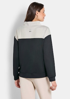 Soft sweatshirt with stand-up collar thumbnail 2