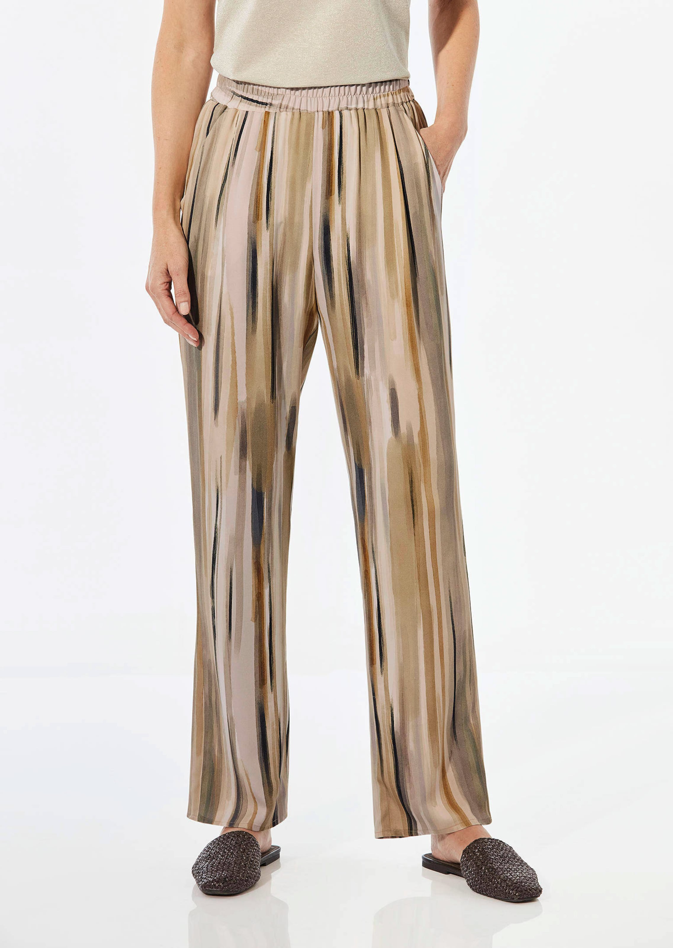 Pantalon palazzo imprimé