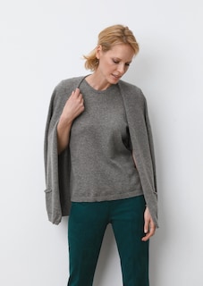Kaschmir-Longstrickjacke thumbnail 7