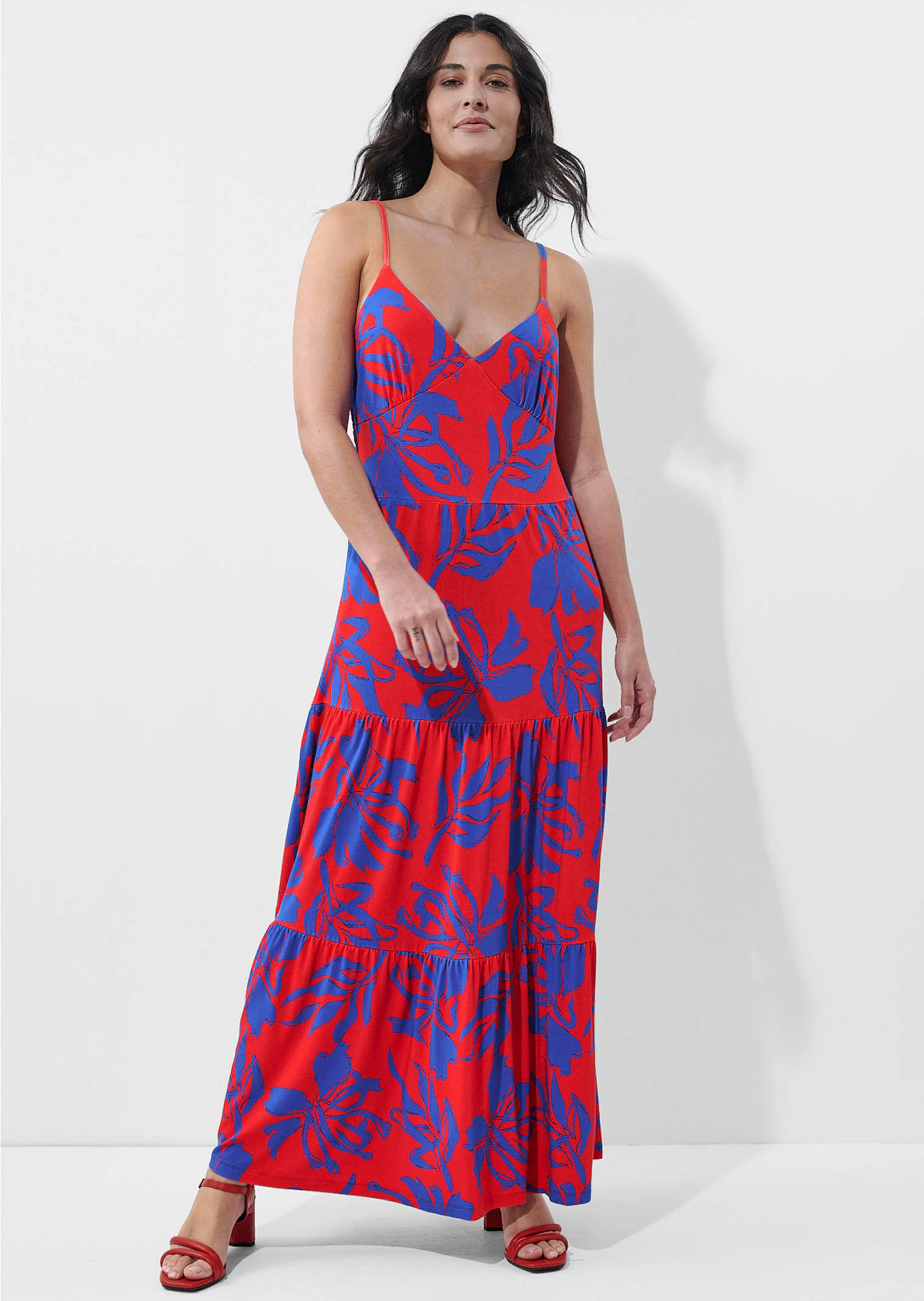Flared bandeau sun dress