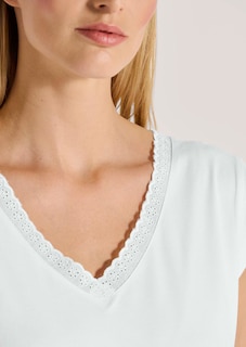 Ärmelloses Shirt mit V-Ausschnitt thumbnail 6