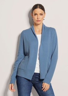 Strickjacke mit Schalkragen thumbnail 2
