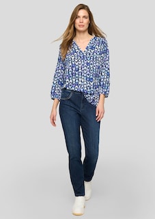 Blouse à enfiler en pure viscose légère et flottante thumbnail 2
