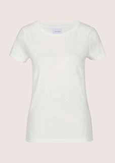 Rundhalsshirt mit Ton-in-Ton Applikation thumbnail 7