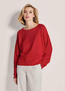 Kaschmir-Pullover mit U-Boot-Ausschnitt thumbnail 1