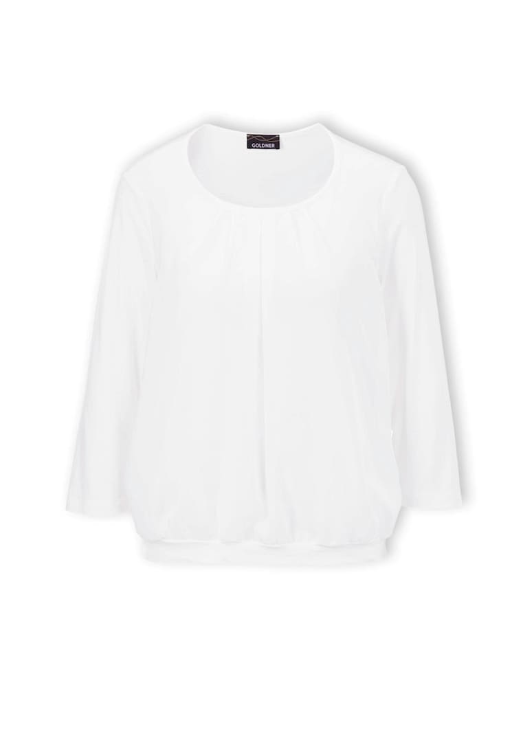 Gepflegtes Shirt in eleganter Blusen-Optik