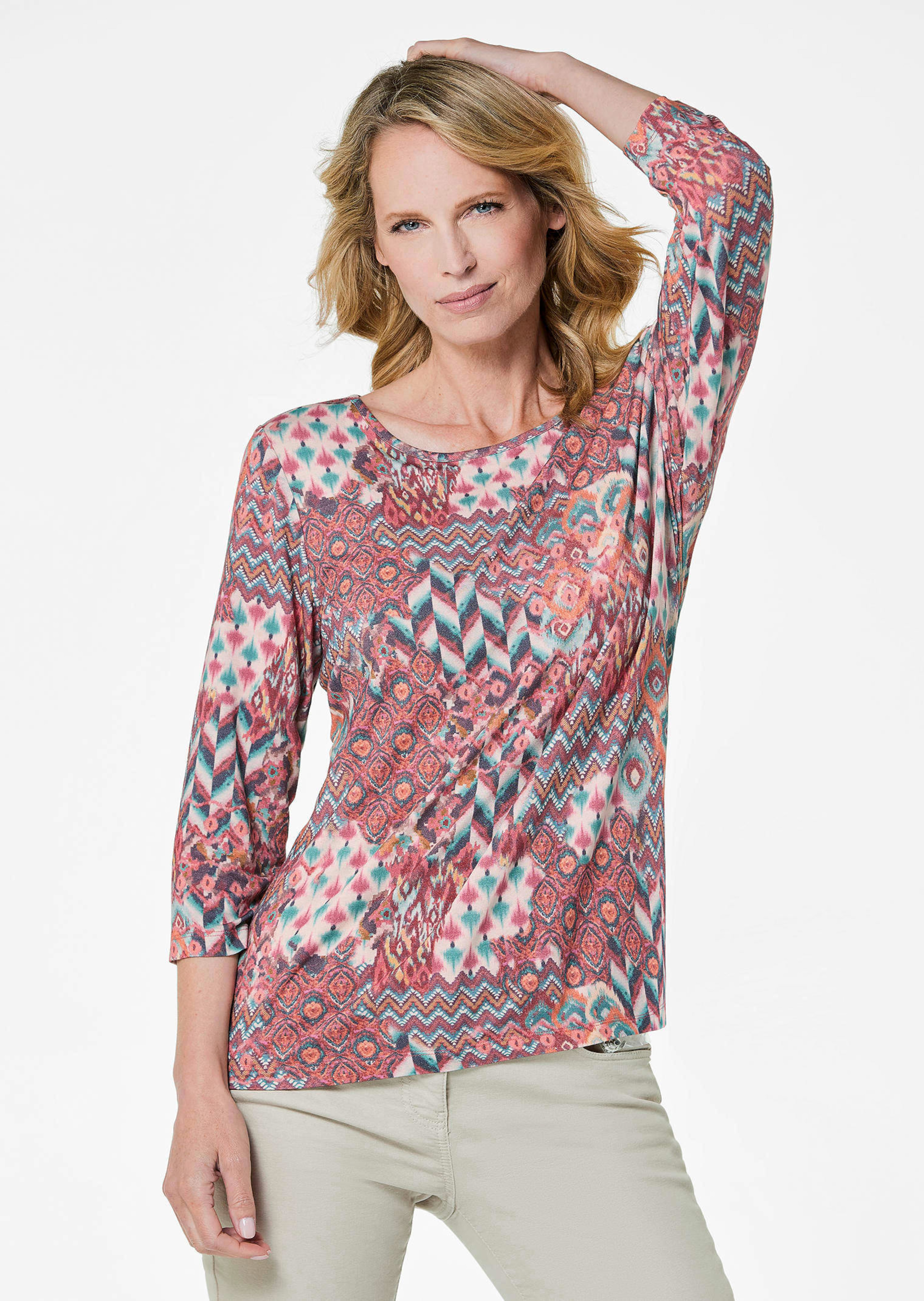 Shirt mit Allover-Muster