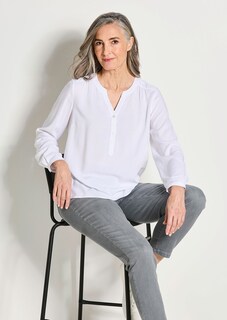Blouse van pure viscose thumbnail 7