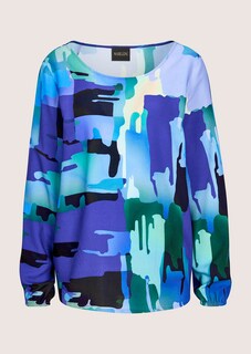 Blouse en viscose avec encolure bateau thumbnail 7
