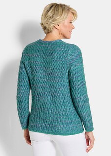Strickjacke mit verdecktem Reissverschluss thumbnail 3