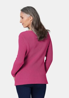 Flatteuze pullover van puur katoen thumbnail 3