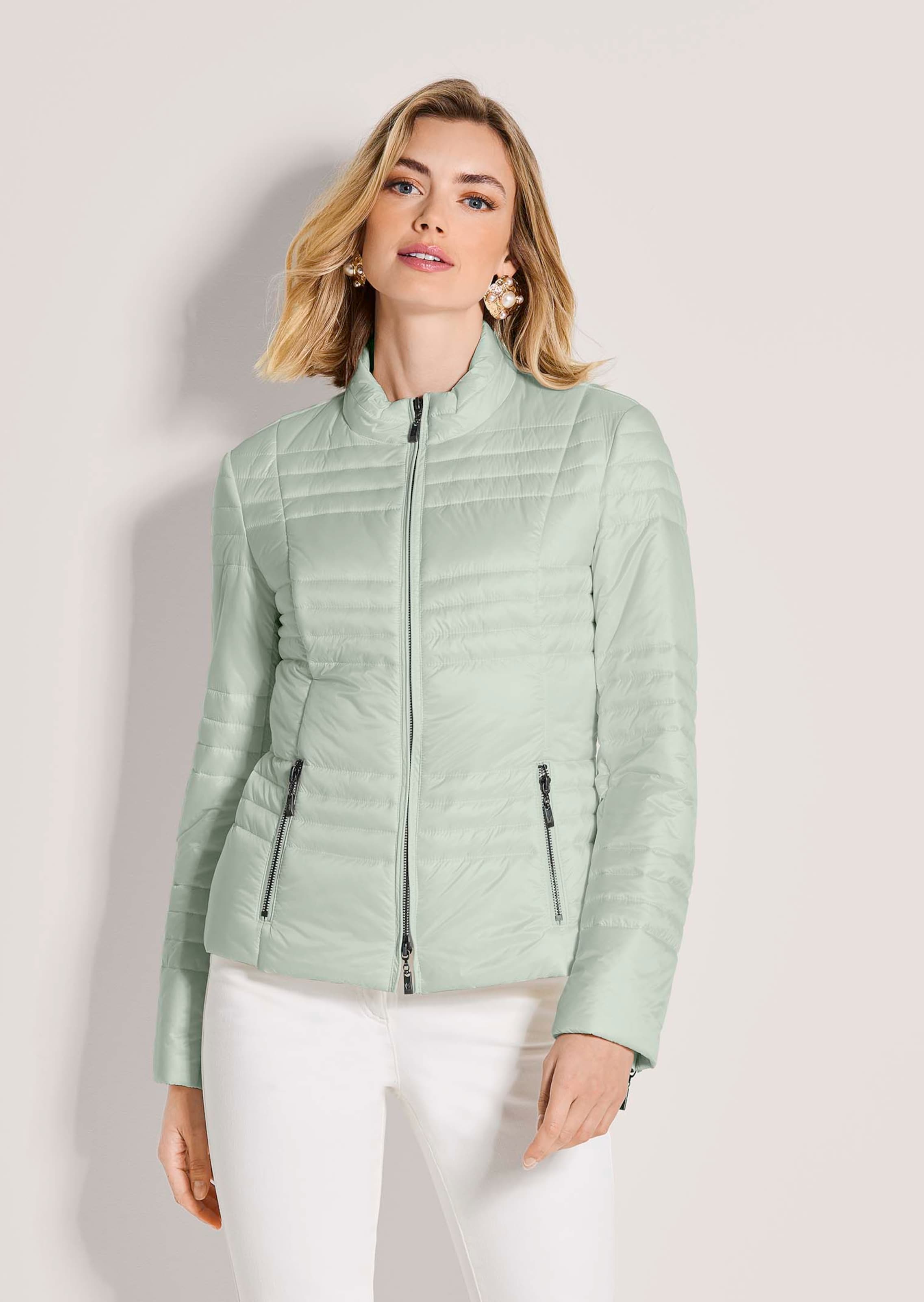 Veste matelassée légère à col montant