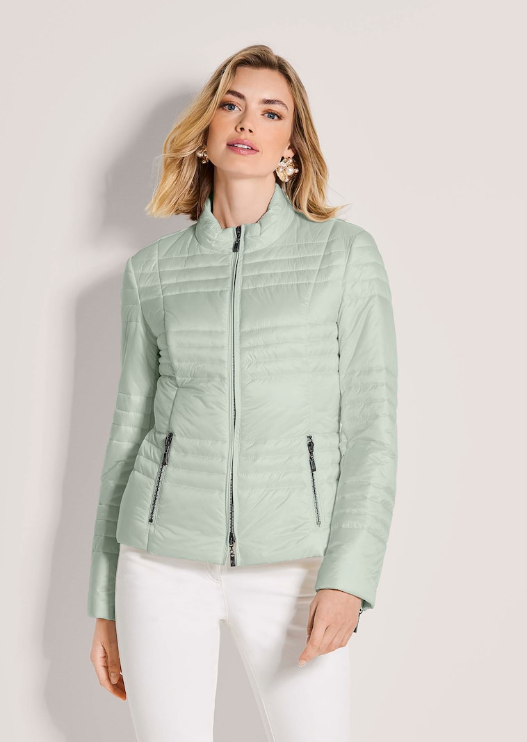 Veste matelassée légère à col montant