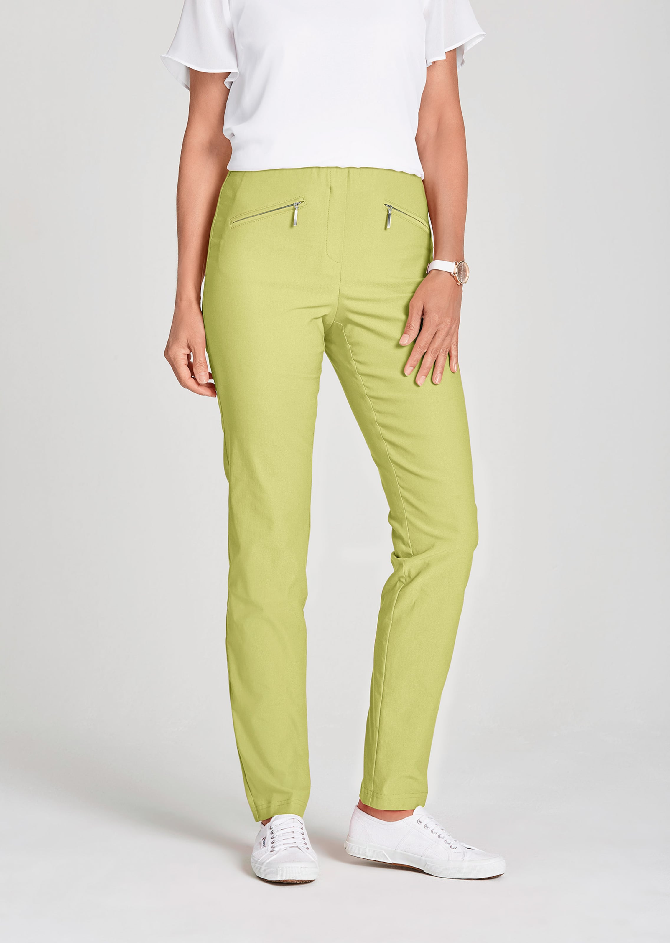 Pantalon étroit en bengaline LOUISA thumbnail 7