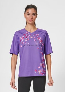T-shirt avec imprimé de feuilles thumbnail 2