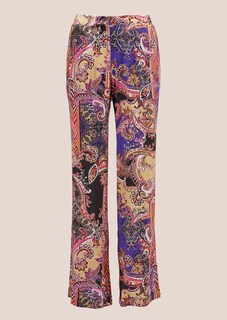Weite Sommerhose mit Unikat-Print thumbnail 7