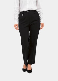 Trevira scheerwollen broek met elastische band thumbnail 1