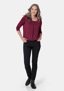 Verzorgd shirt in elegante blouselook thumbnail 3