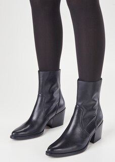 PAUL GREEN - Leder-Stiefeletten mit Reißverschluss thumbnail 1