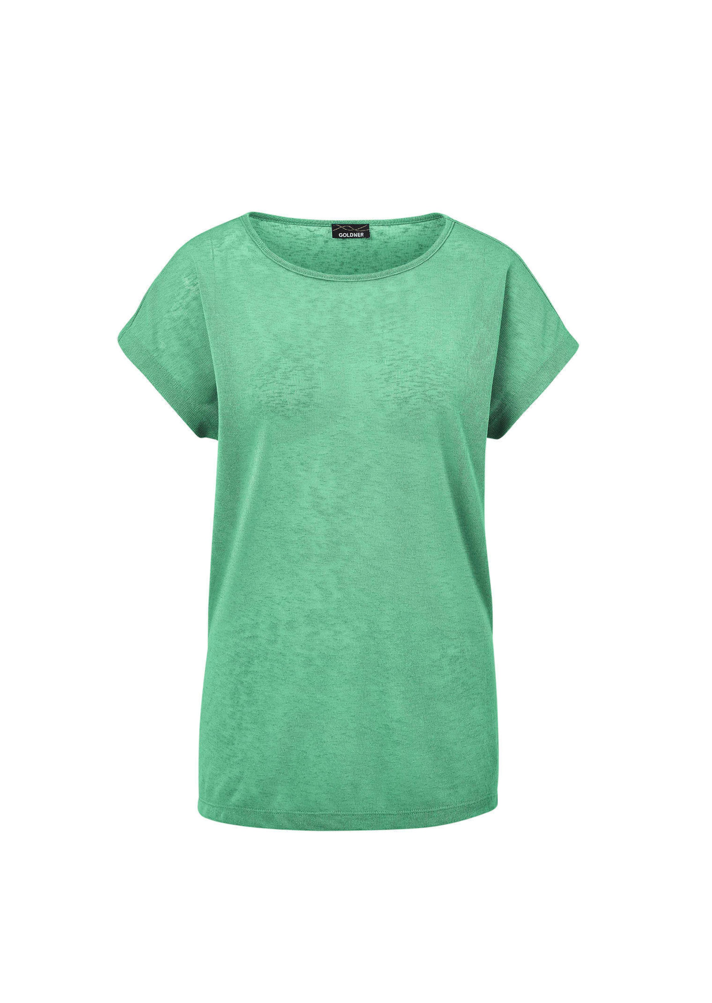Shirt in linnenlook