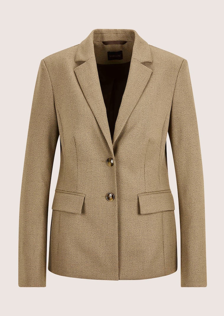 Blazer mit feinem Muster