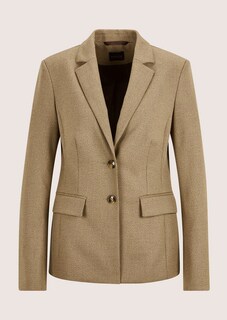 Blazer mit feinem Muster thumbnail 7