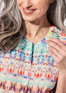 Casual blouse met print thumbnail 5