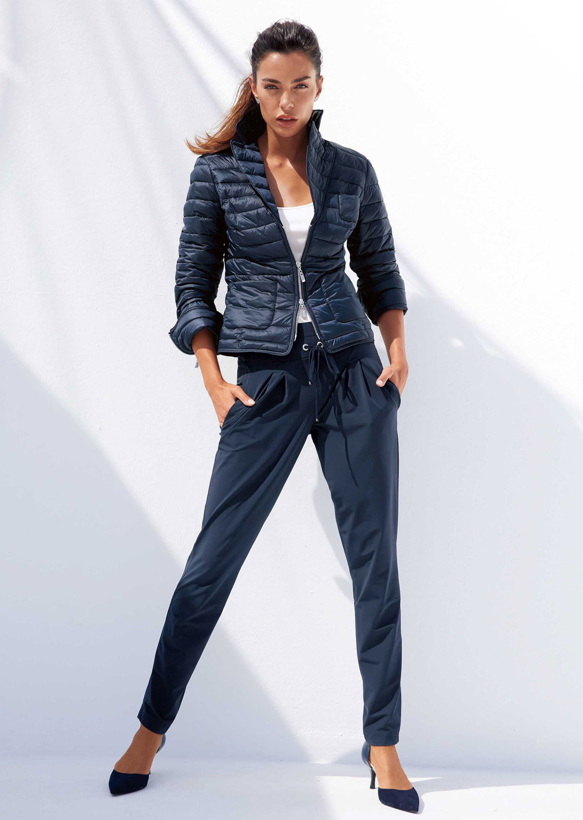 Pantalon jogger en micro-jersey spécial voyage