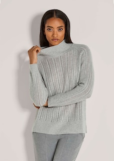 Kaschmir-Pullover in edlem Muster-Mix thumbnail 2