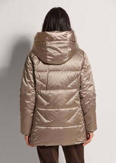 Wattierte Steppjacke mit Kapuze thumbnail 4