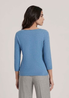 Pull en pur cachemire à manches 3/4 thumbnail 3