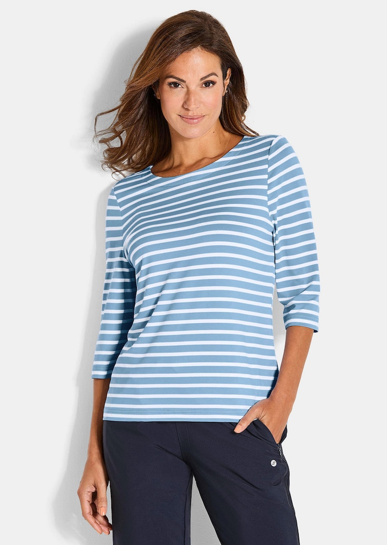 T-shirt à rayures en jersey