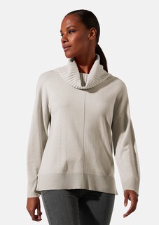 Pullover mit grossem Capuchon-Kragen thumbnail 2